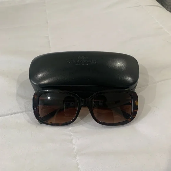 Coach | Accessories | Coach Tortoise Shell Frame Sunglasses 